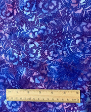 BATIK FABRIC 100% COTTON - APPROXIMATELY 50cm x 50cm